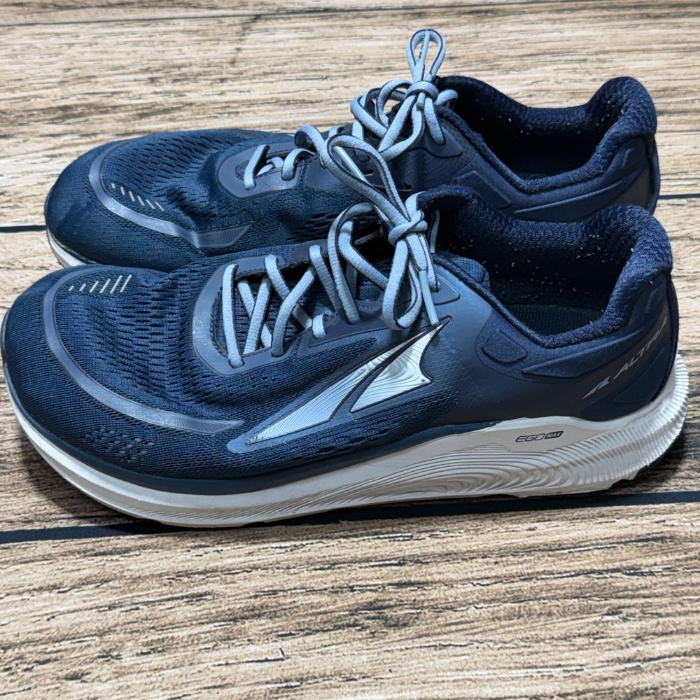 Altra Paradigm 6 Running Shoes Men 11.5 Navy Blue Stability Sneakers AL0A5471446 - Picture 3 of 11